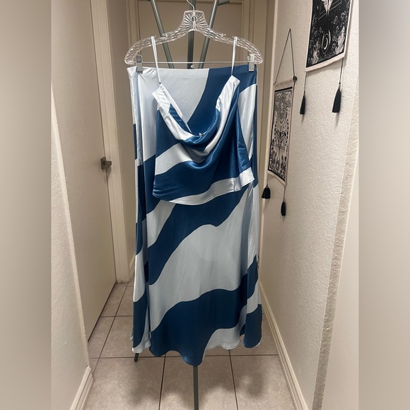 NWT Anthropologie Strapless Set Skirt and Top - Picture 5 of 11